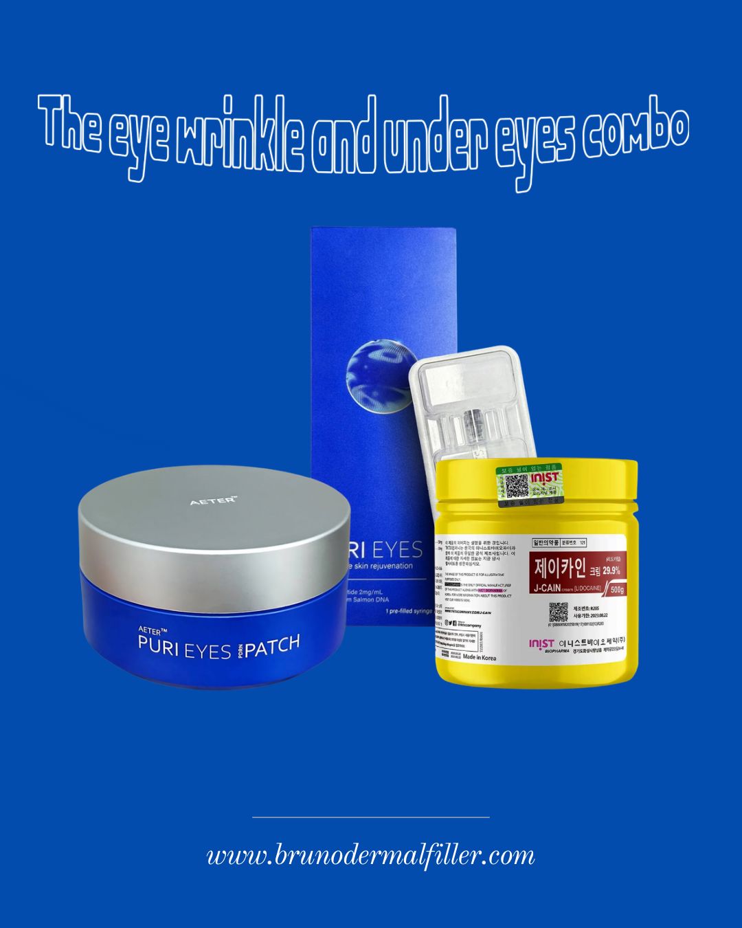 Puri for external Eye region treatment