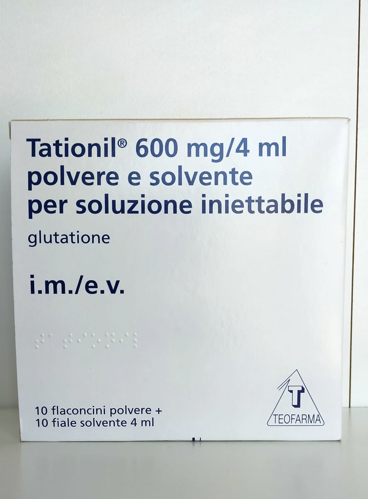TATIONIL GLUTHIONE 600MG/4ML - Image 2